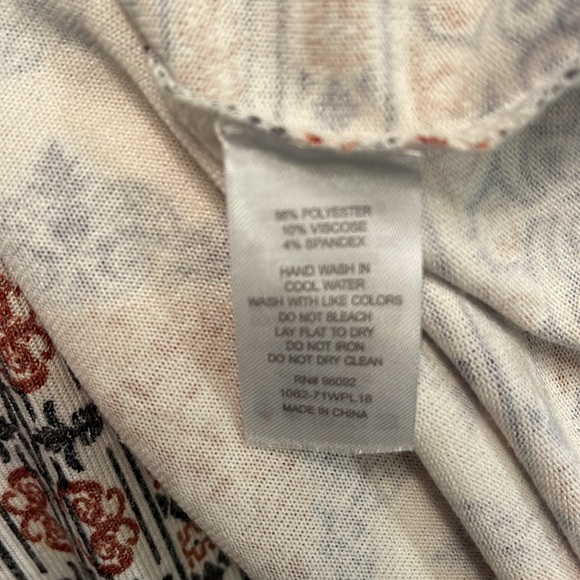 DALIA Long Open Front Cardigan -Size Large - Picture 6 of 6